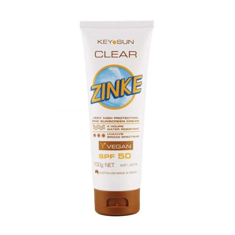 Keysun Clear Zinke SPF 50 Vegan Sunscreen 100g Health & Hygiene Keysun Zinke 