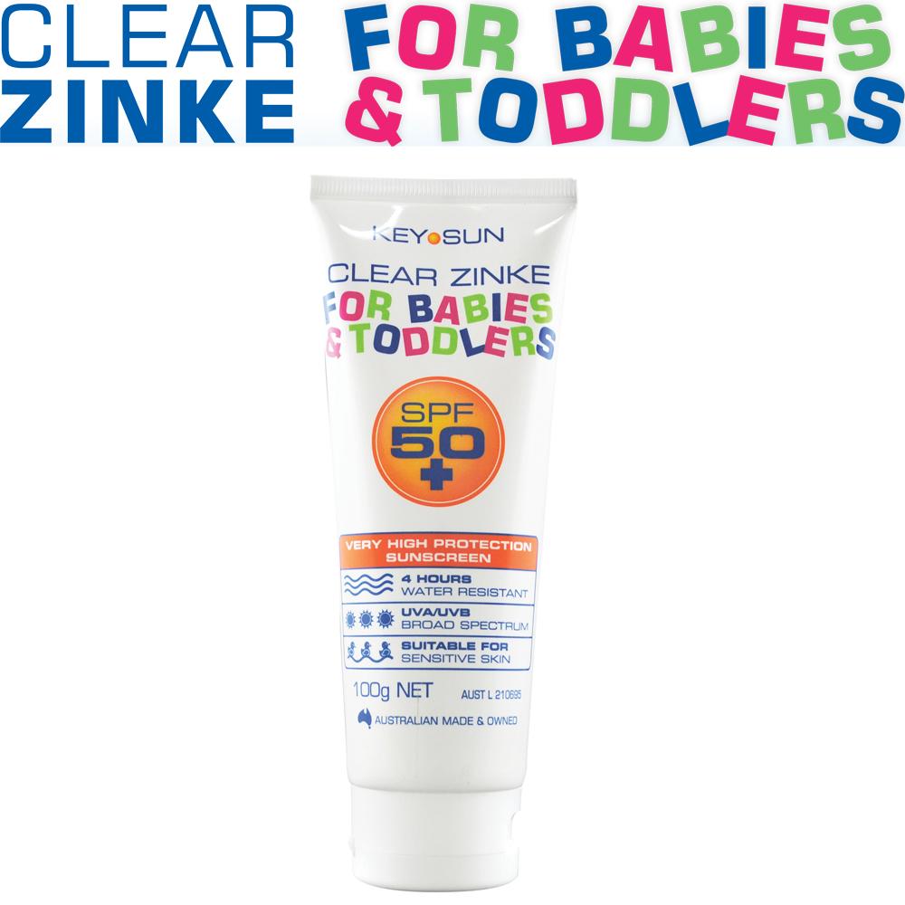 Keysun Zinke Babies & Toddlers Tube SPF50+ 100g Health & Hygiene Keysun Zinke 