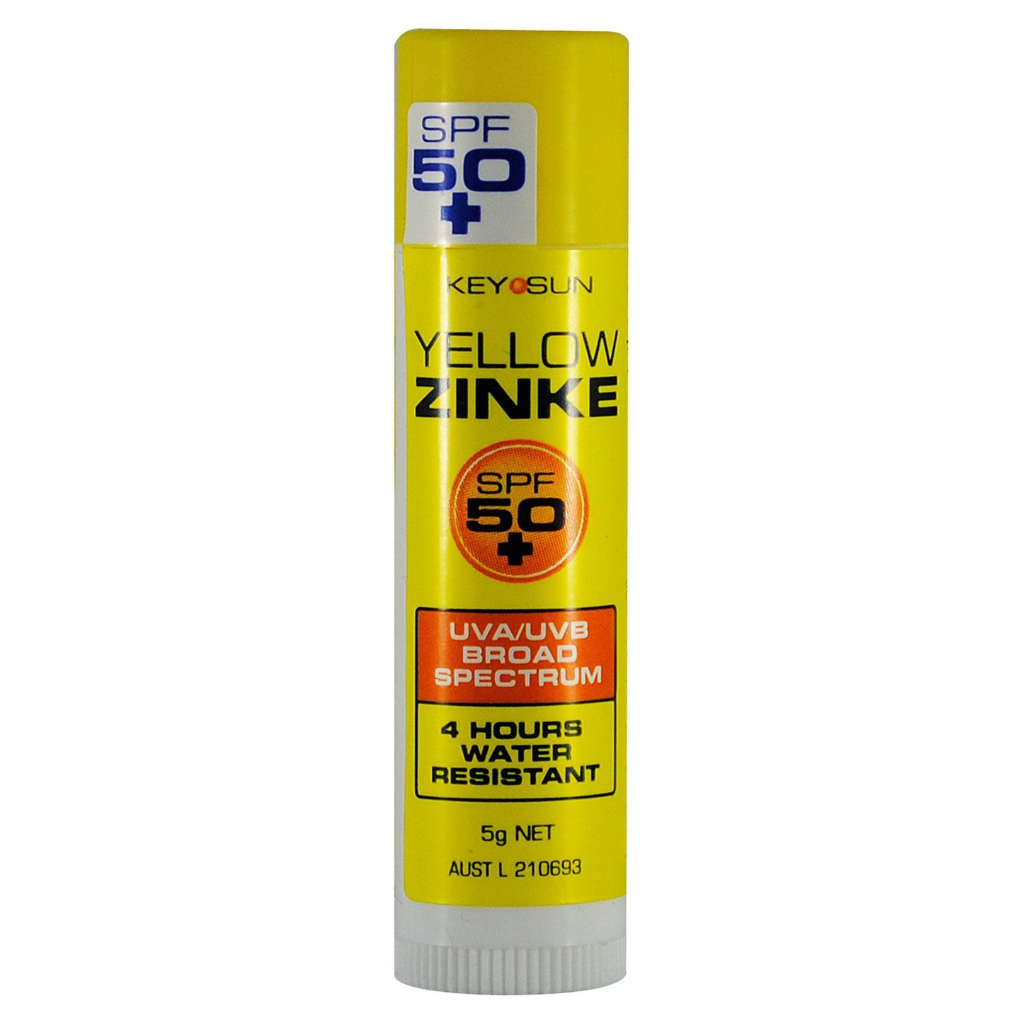 Keysun Zinke Yellow Stick SPF 50+ 5g Health & Hygiene Keysun Zinke 