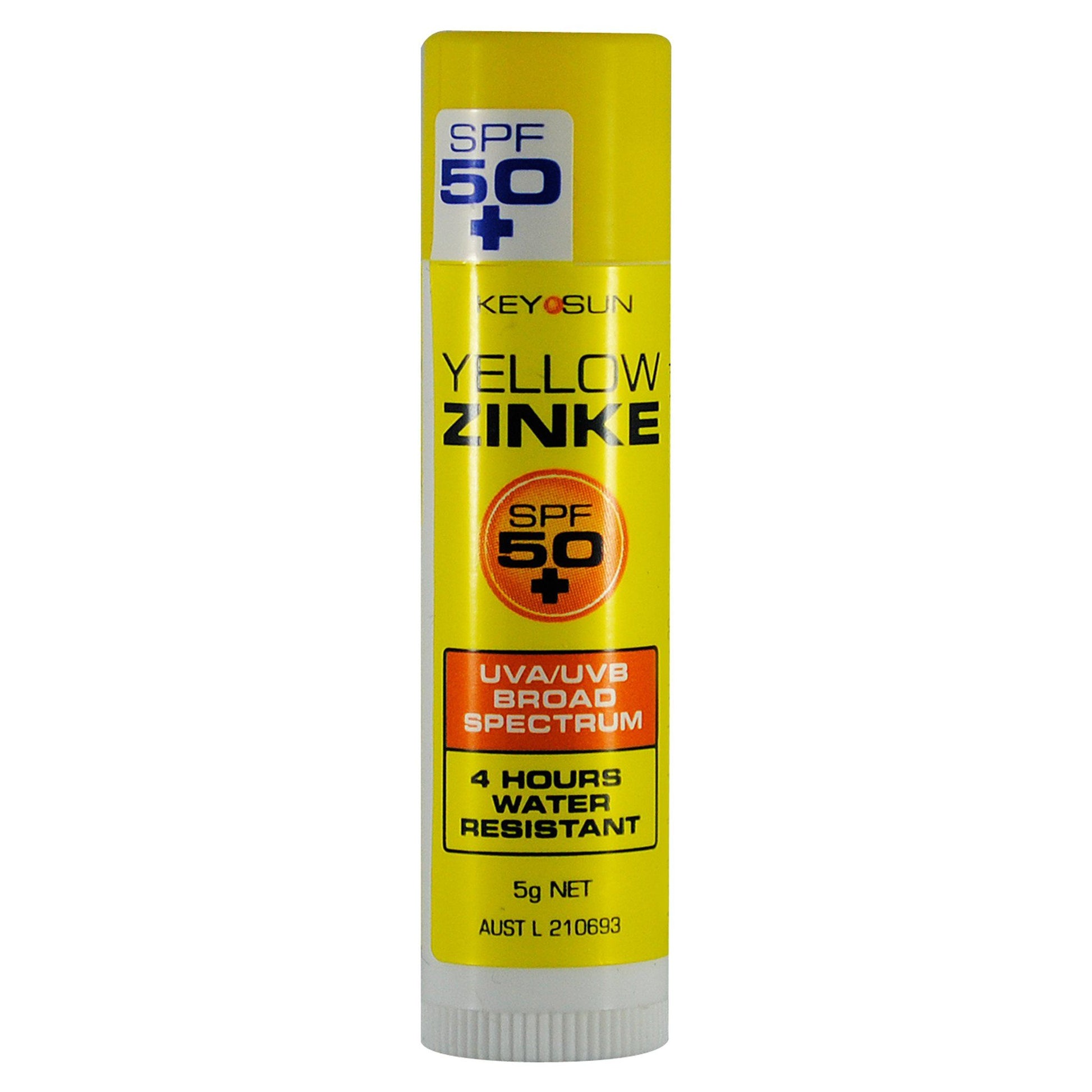 Keysun Zinke Yellow Stick SPF 50+ 5g Health & Hygiene Keysun Zinke 