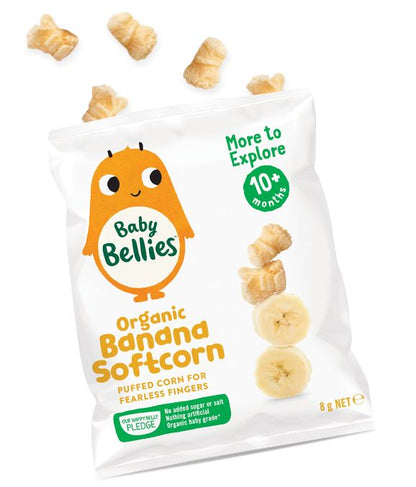 Little Bellies Soft Corn Banana Mealtime Little Bellies 1 Piece 