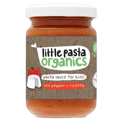 Little Pasta Organics Red Pepper & Ricotta Pasta Sauce Mealtime Little Pasta Organics 