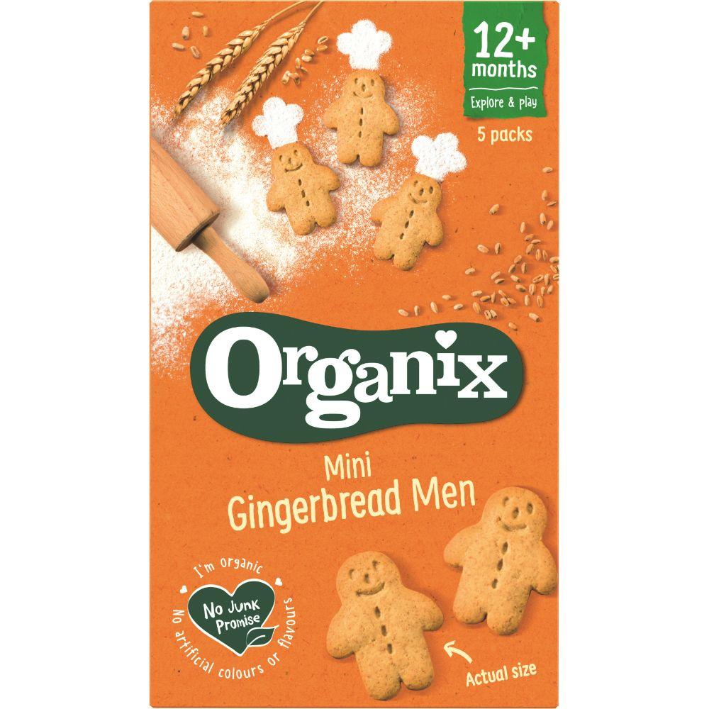 Organix - Mini Gingerbread Men Biscuit 迷你薑餅人餅乾 Mealtime Organix 