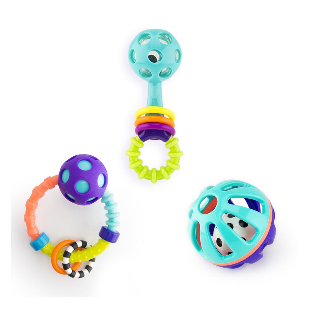 Sassy Shake Rattle and Roll Gift Set Playtime Sassy 