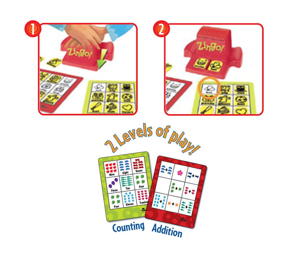ThinkFun Zingo!® 1-2-3 Toys Thinkfun 