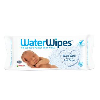 WaterWipes Baby Wet Wipes 60 wipes Changing Water Wipes 